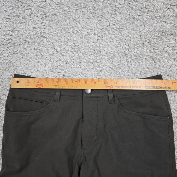 Lululemon ABC Pant Mens 30 (Fits 30x31) Gray Classic Warpstreme Stretch Office - Picture 7 of 11